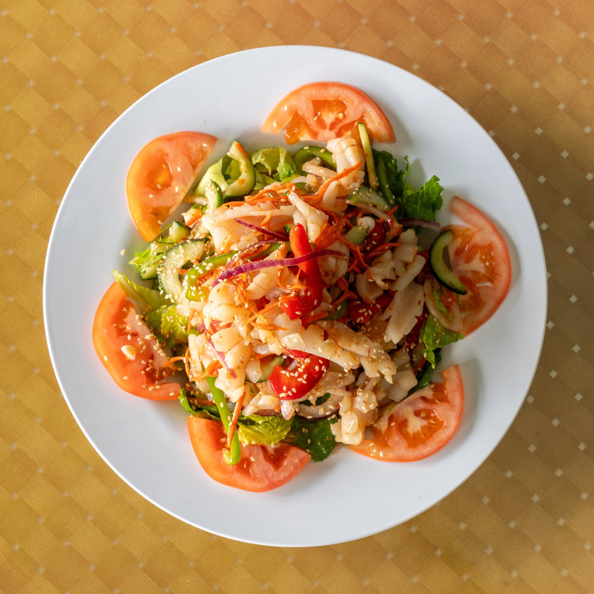 S10 - Spicy Sesame Squid Salad (Gỏi Mực) 🌶️