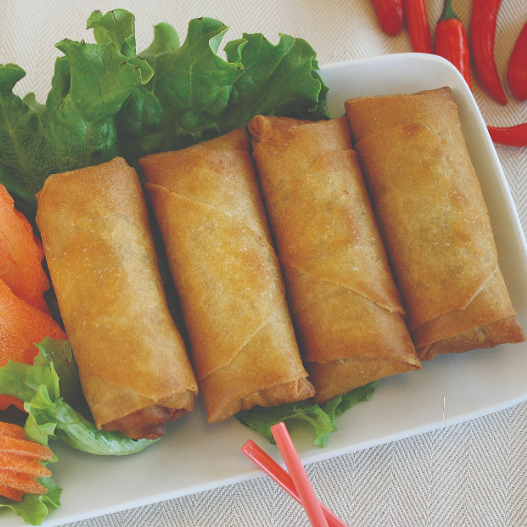 1. Egg Rolls