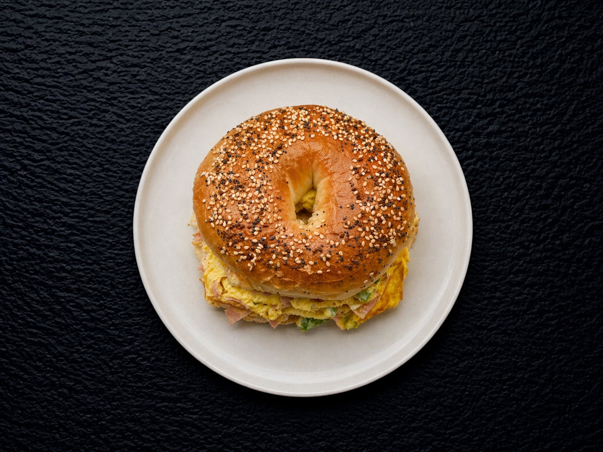 Create Your Own Omelette Sandwich
