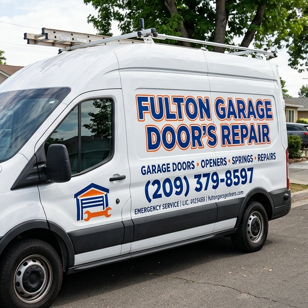 Fulton Garage Door's Repair Logo