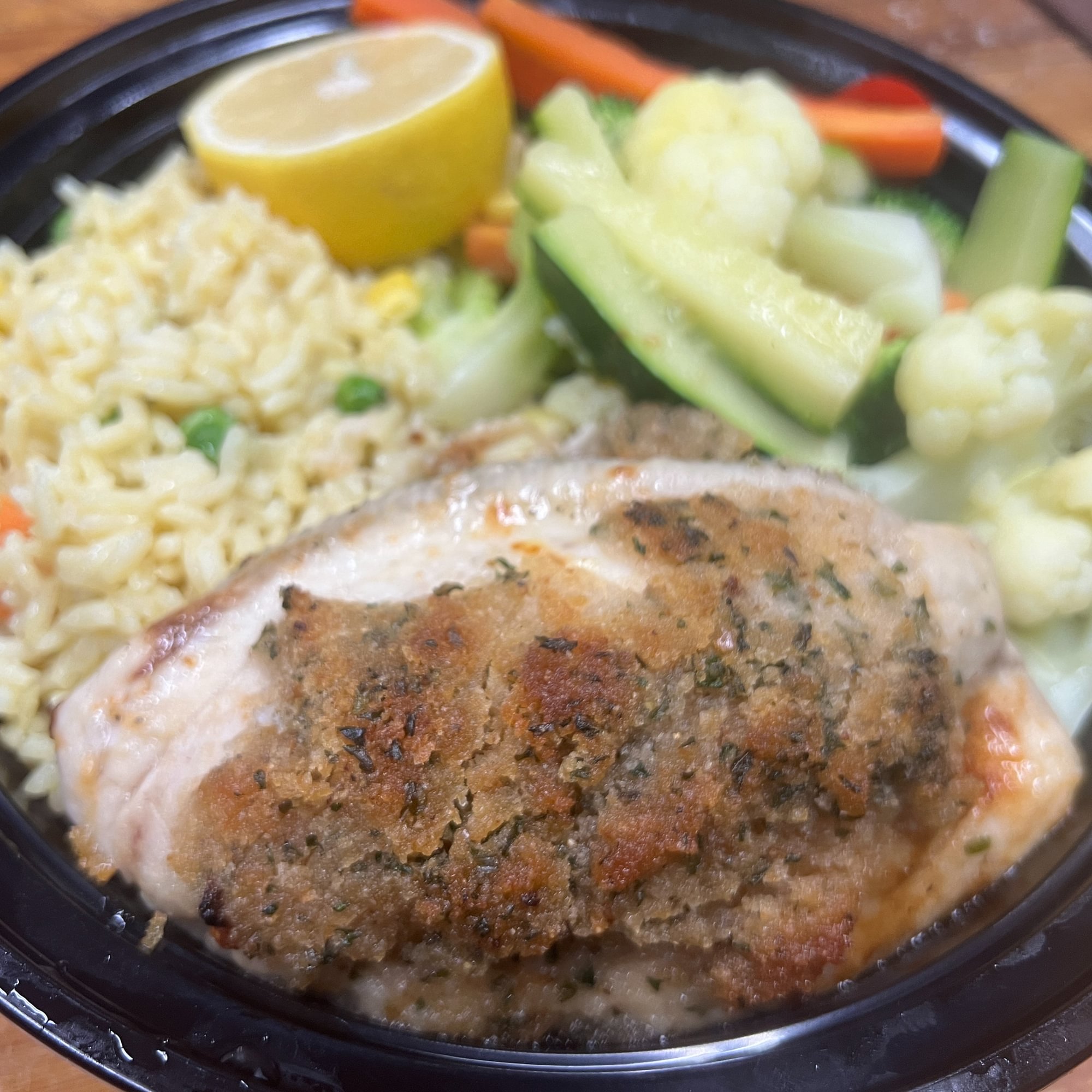 Tilapia Oreganata with Lemon