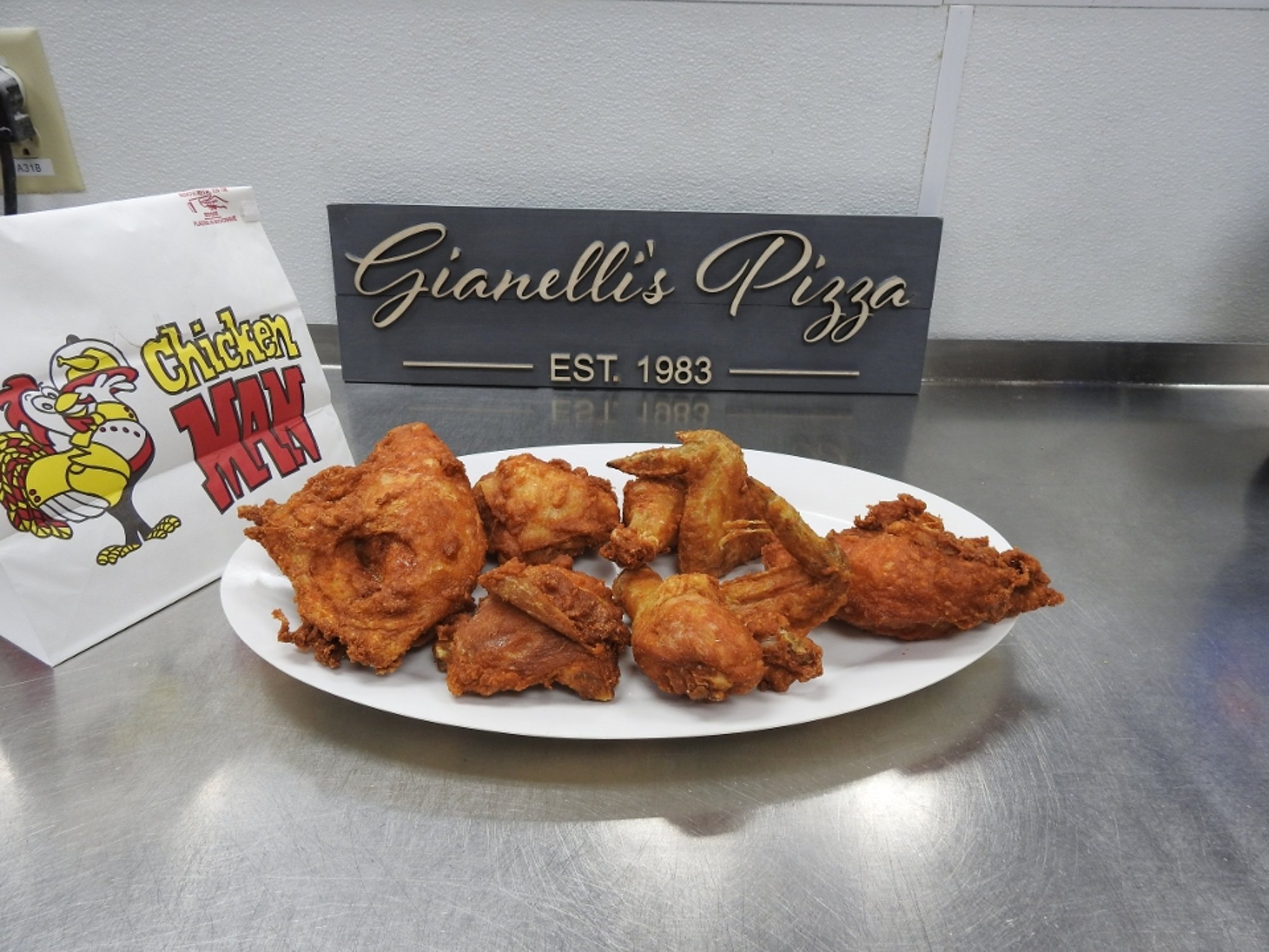 40 Pc Bucket Chicken & 2 Fries