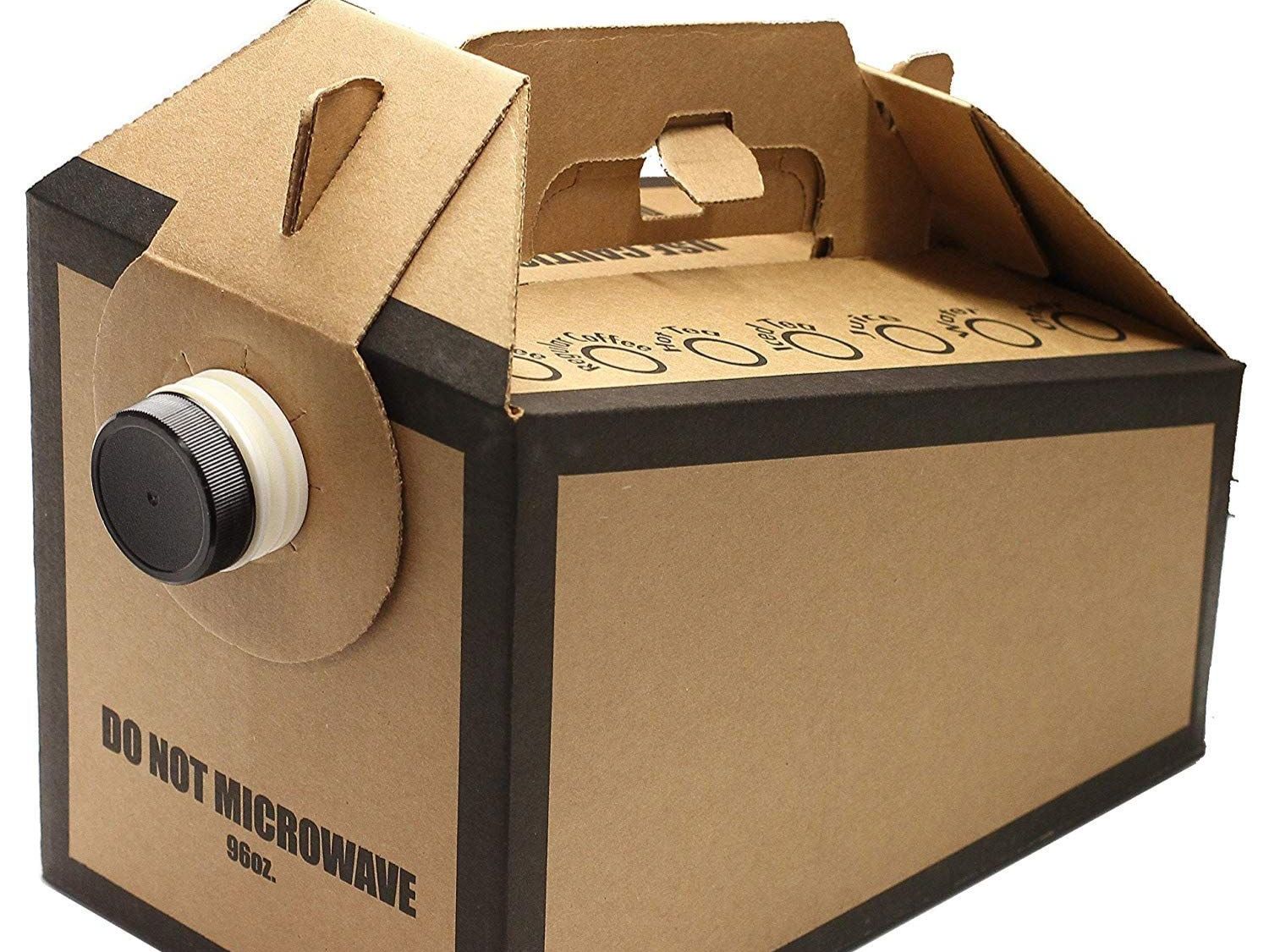 COFFEE BOX (96oz + CUPS/CREAMER/SUGARS)