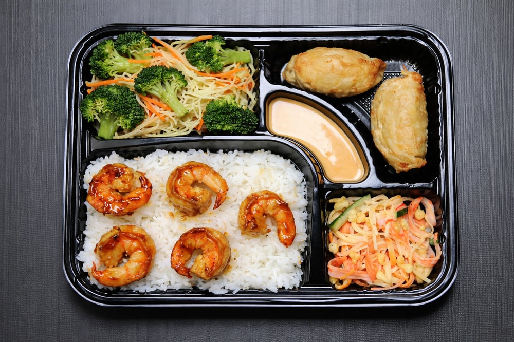 B5.Shrimp Bento