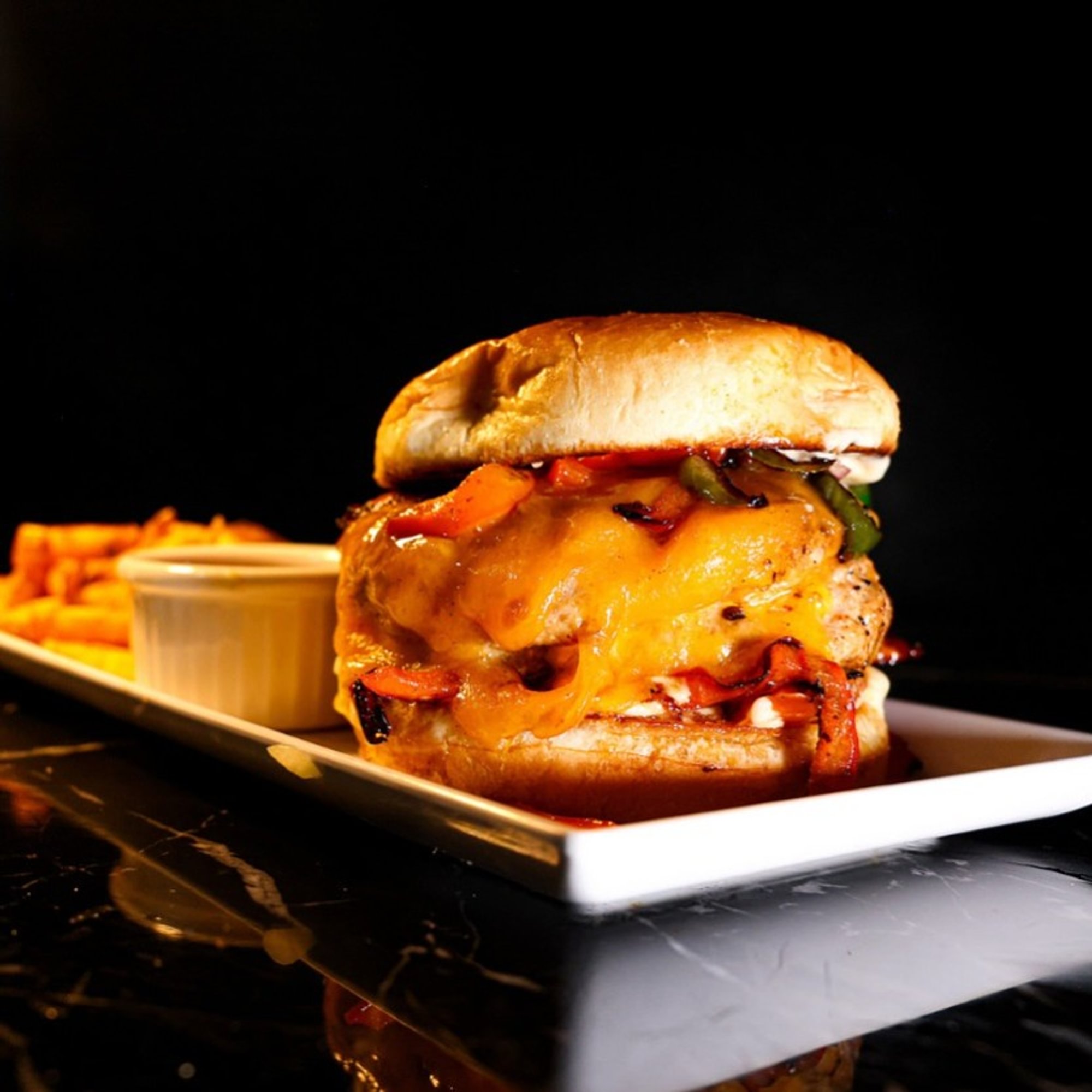 Build Your Own Turkey Burger Sandwich