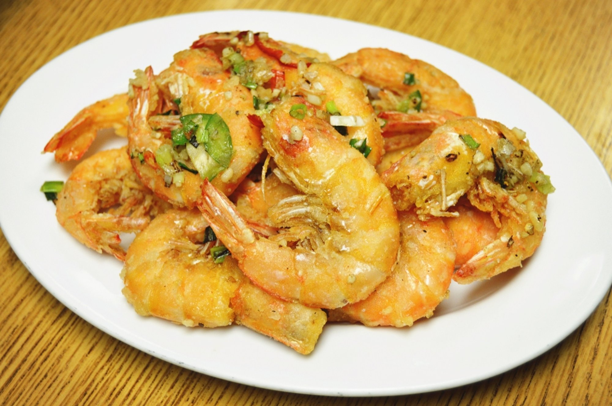 椒盐虾 58.Shrimp with Pepper Salt