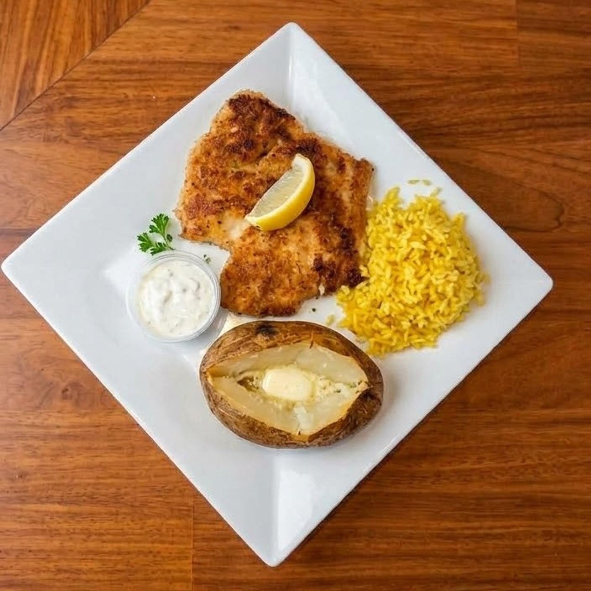 Grouper dinner