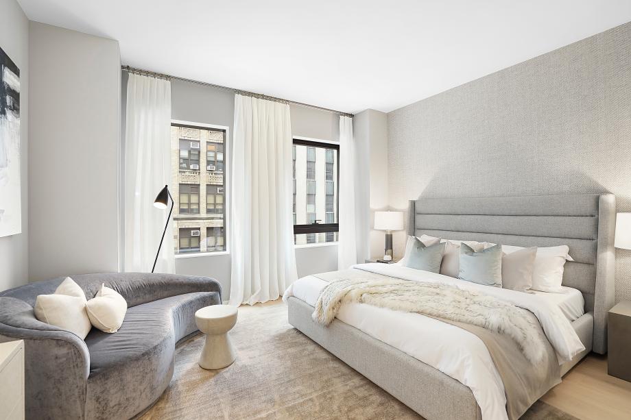 Spacious bedroom retreats
