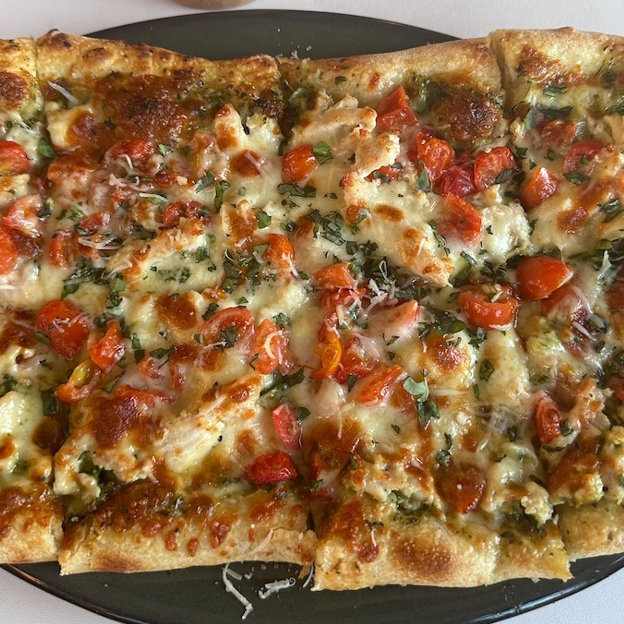 Chicken Pesto Pizza