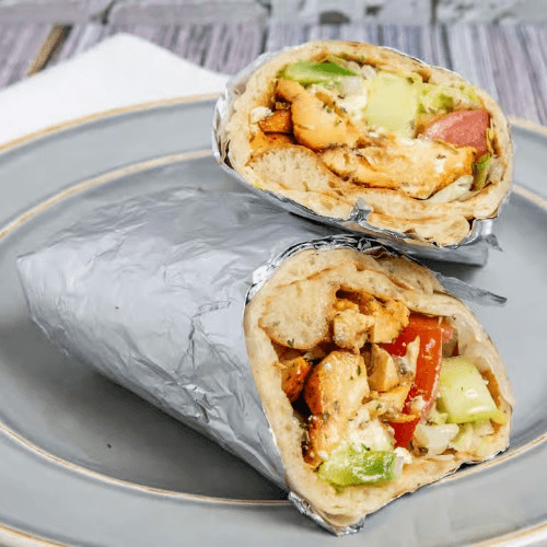 Chicken Kabob Wrap