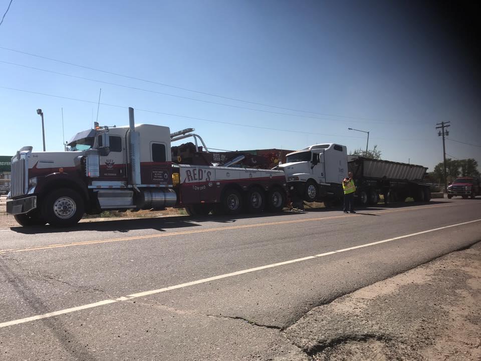 heavy truck towing