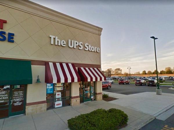 Facade of The UPS Store Fishers