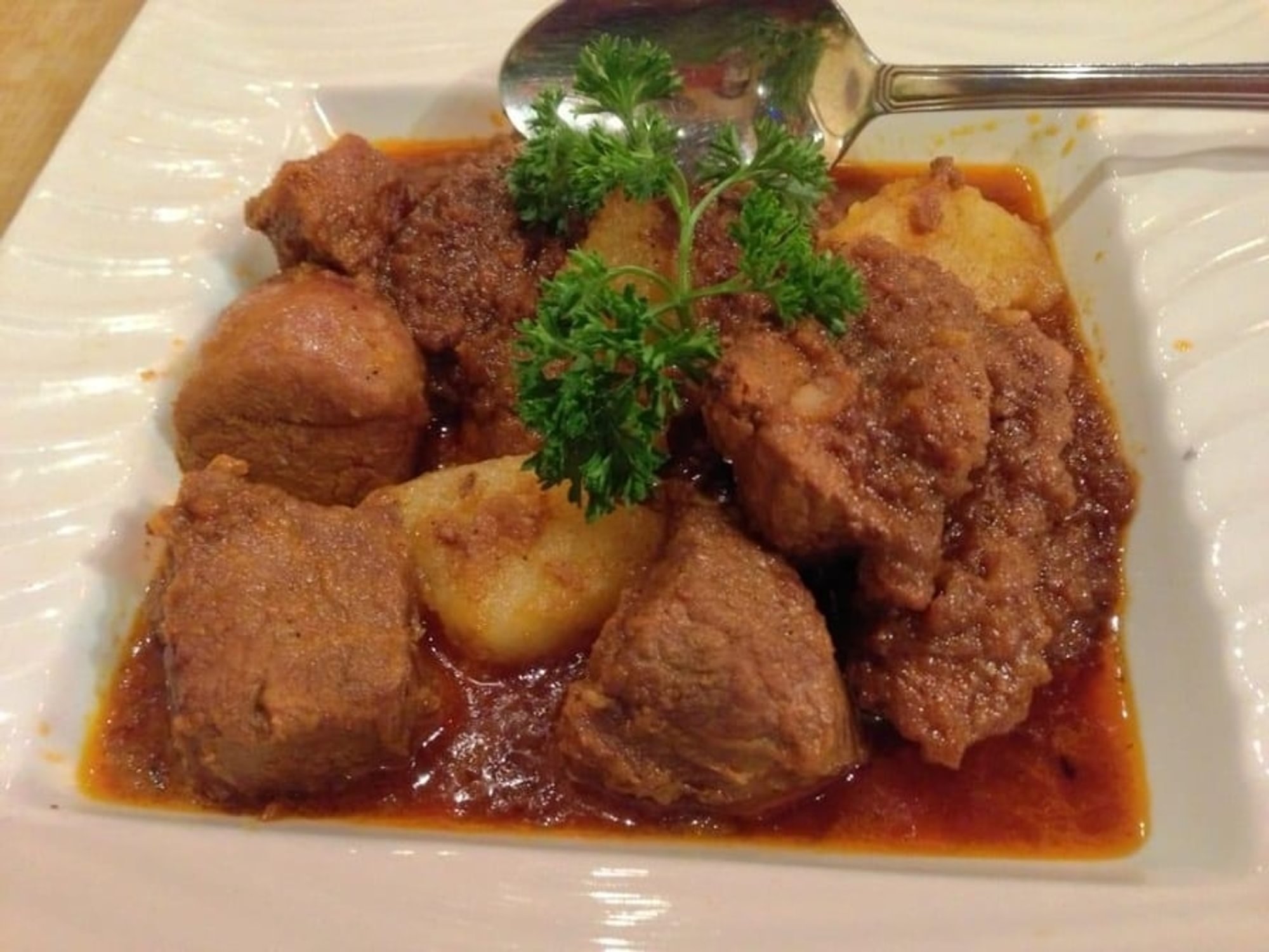 Burmese Style Curry Lamb