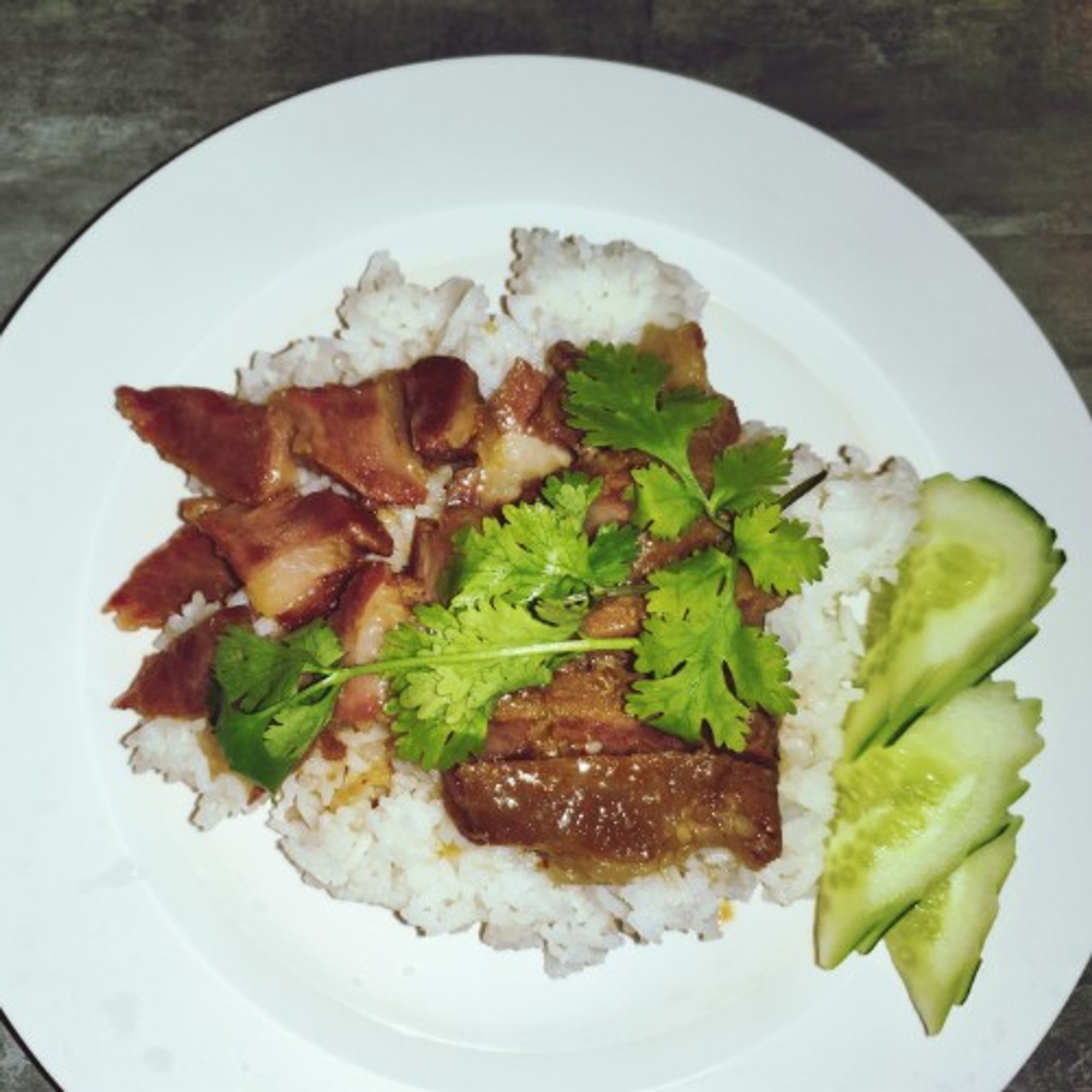 Cơm Tám Gà Nướng