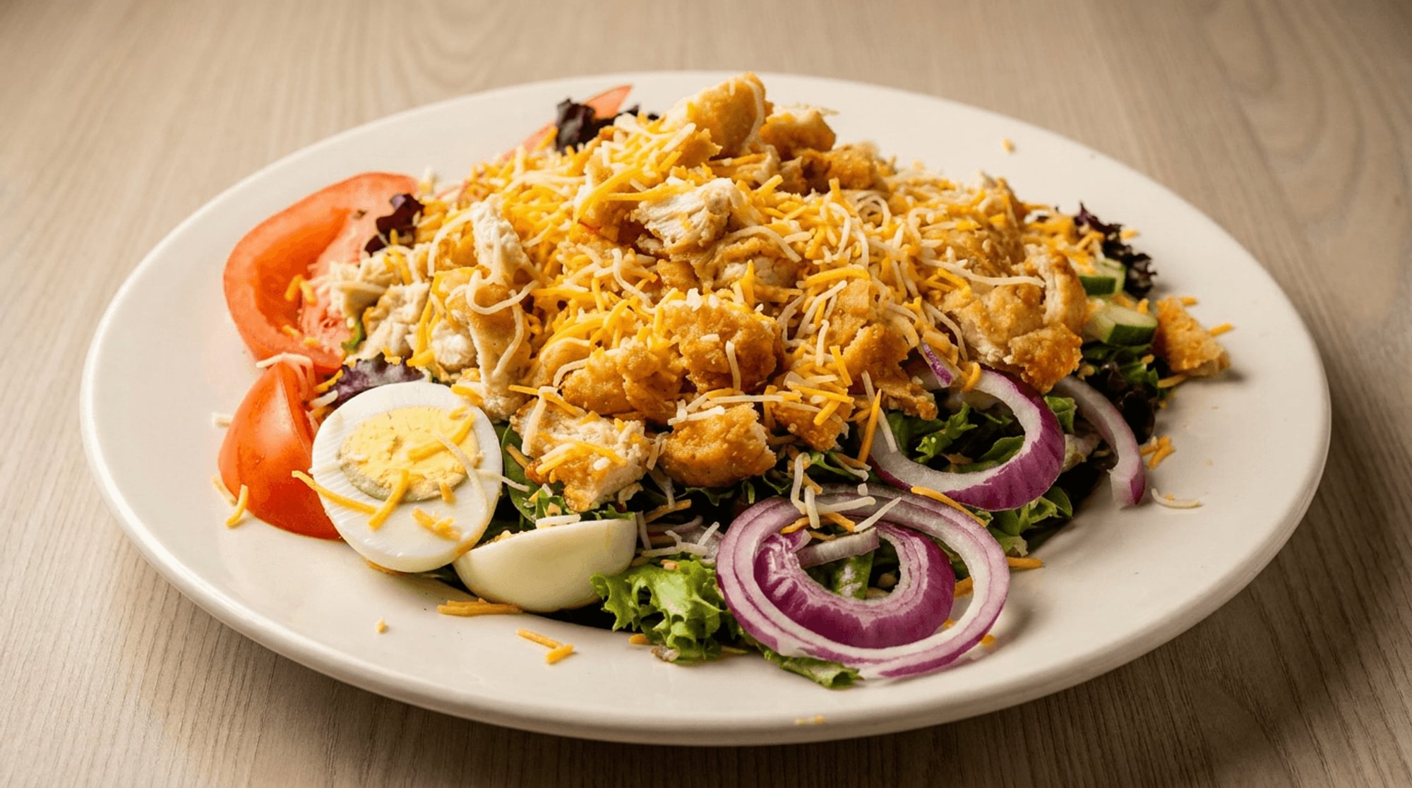 Crispy Chicken Salad