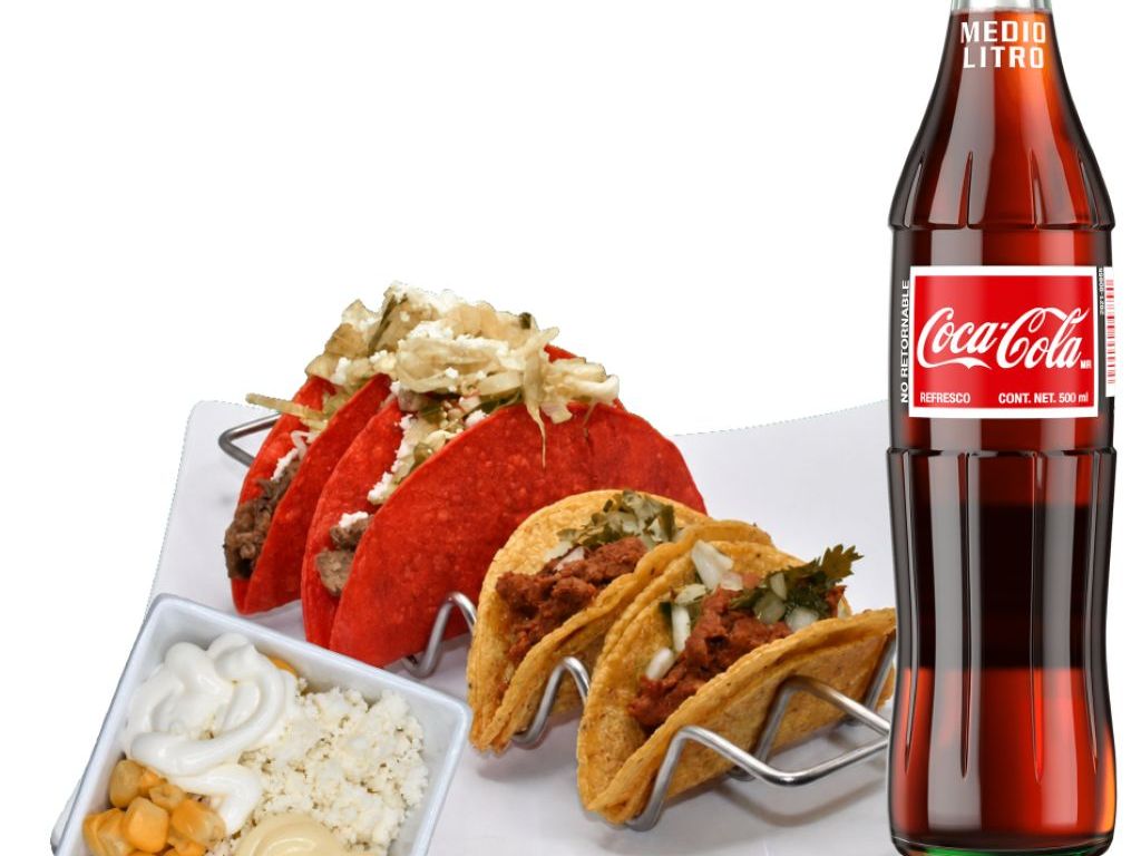 #2 Que Me Vez (2 Locos Tacos, 2 Street Tacos and Elote)