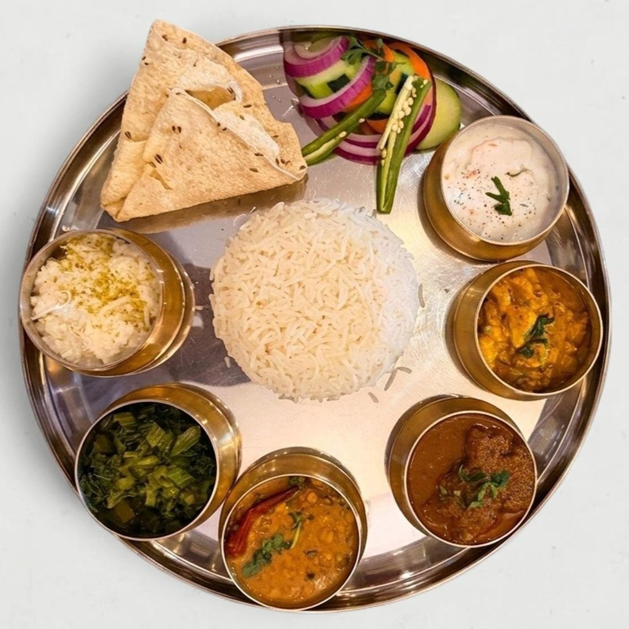 Chicken Thali