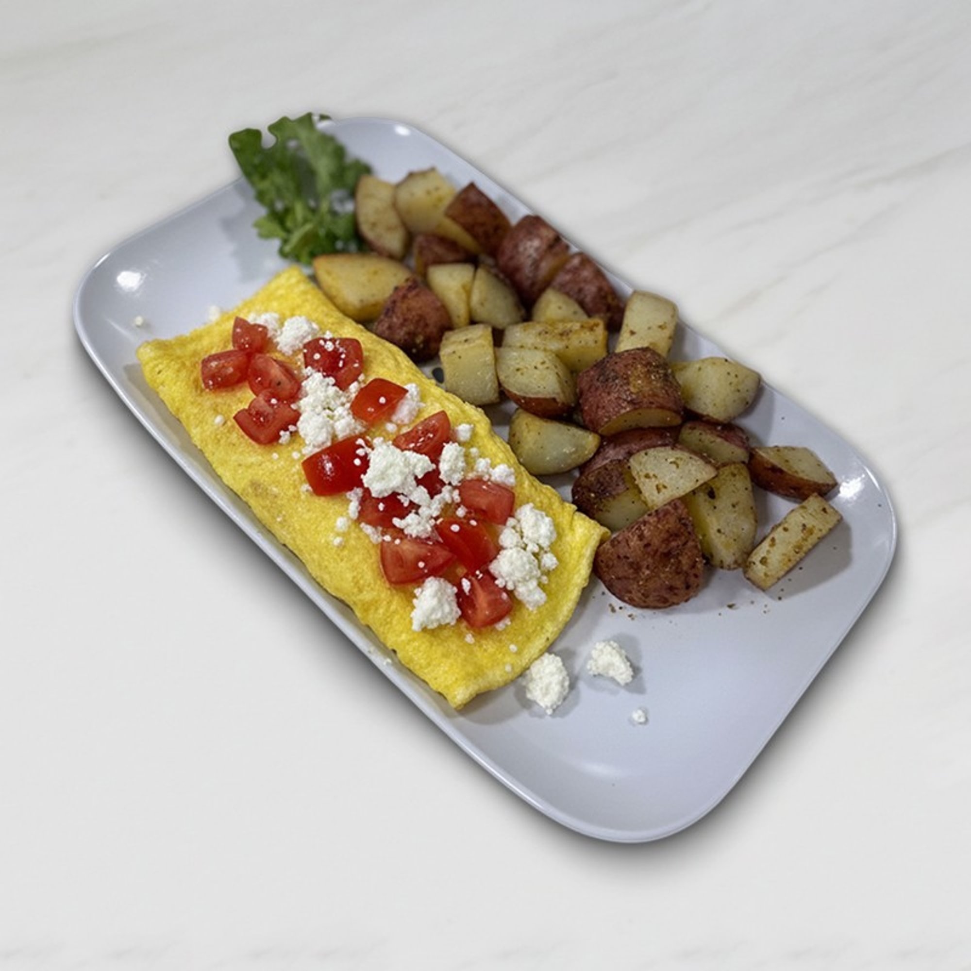 Feta Tomato Omelette