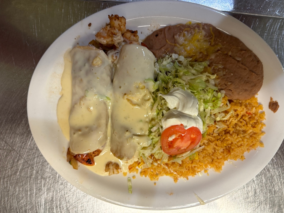 Shrimp Enchiladas