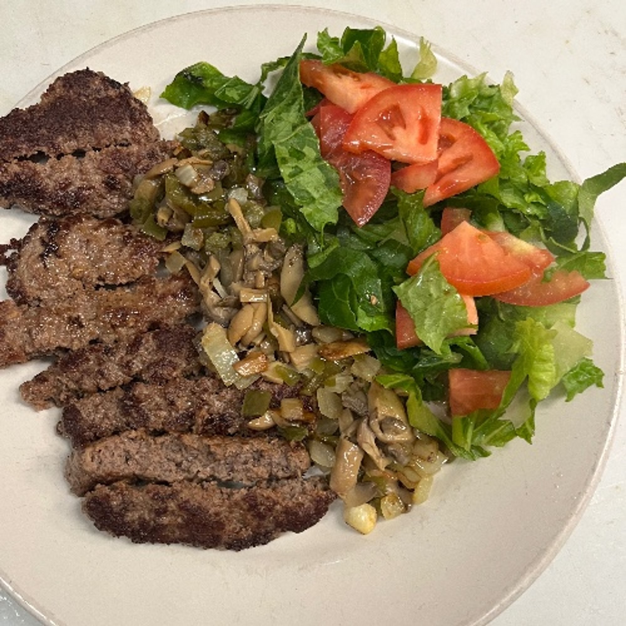 Hamburger Patty Platter