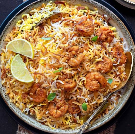 Shrimp Biryani