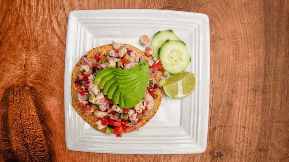 Tostada De Ceviche