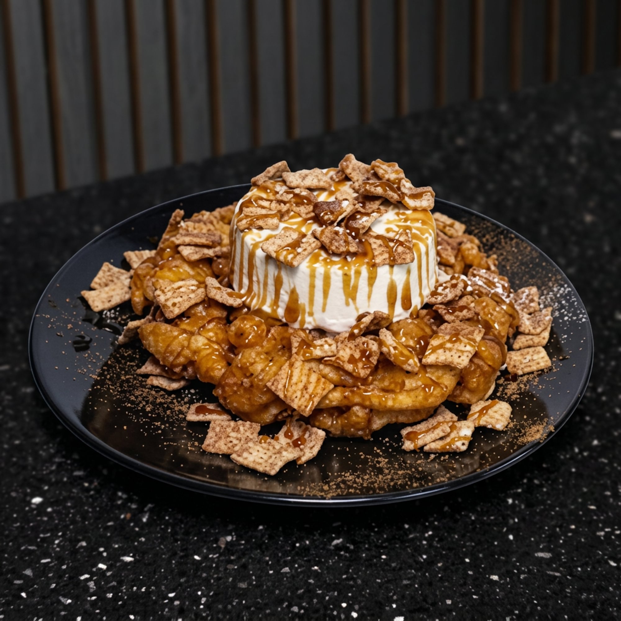 Cinnamon Funnel Cake