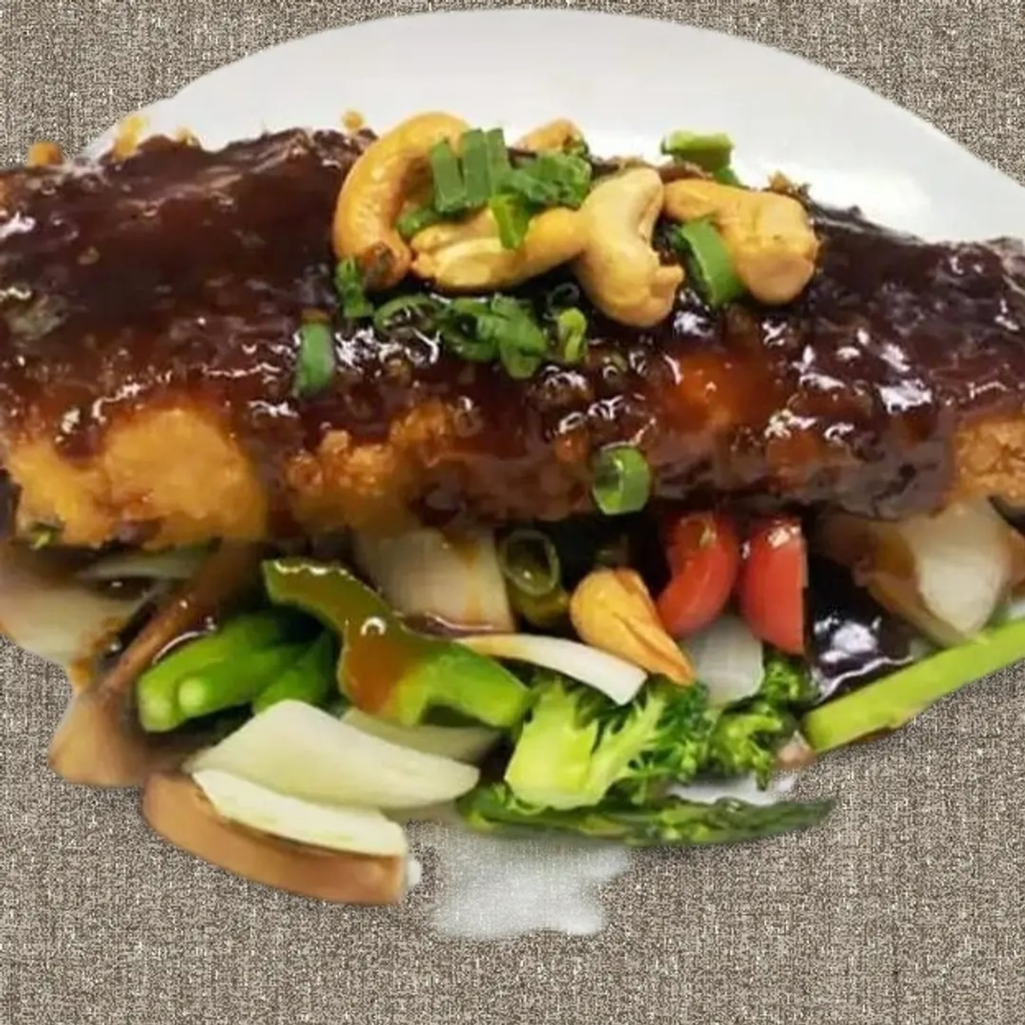 Garlic Panko Salmon