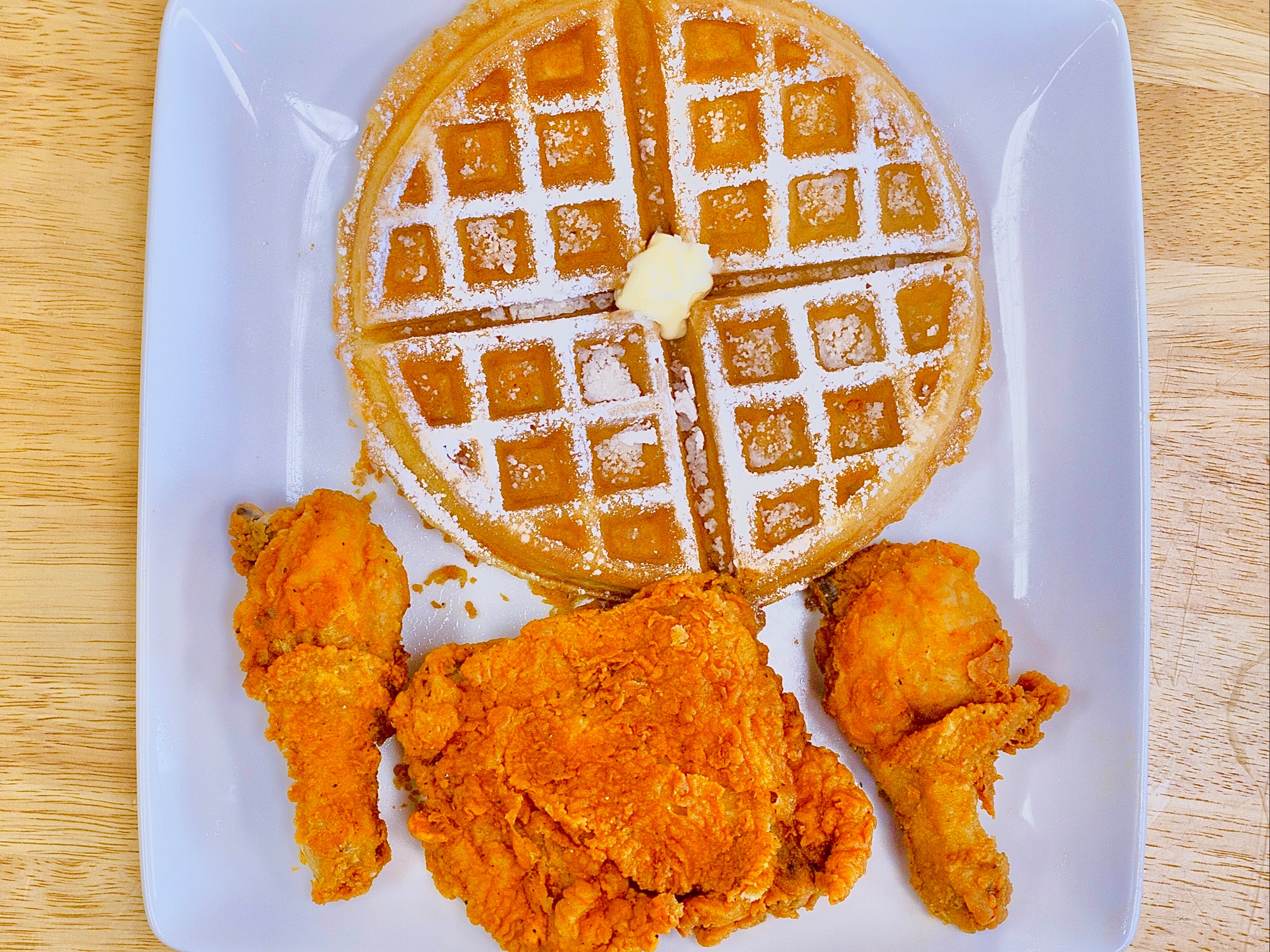 3 Dark Meat & Waffle