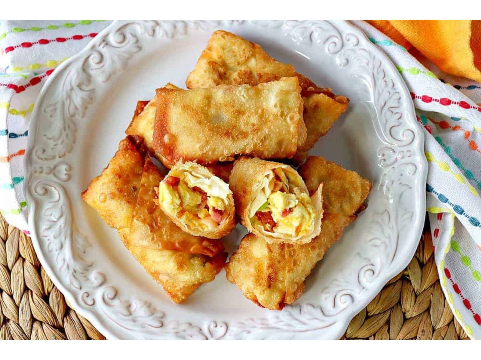 3 eggs white & cheese on a roll