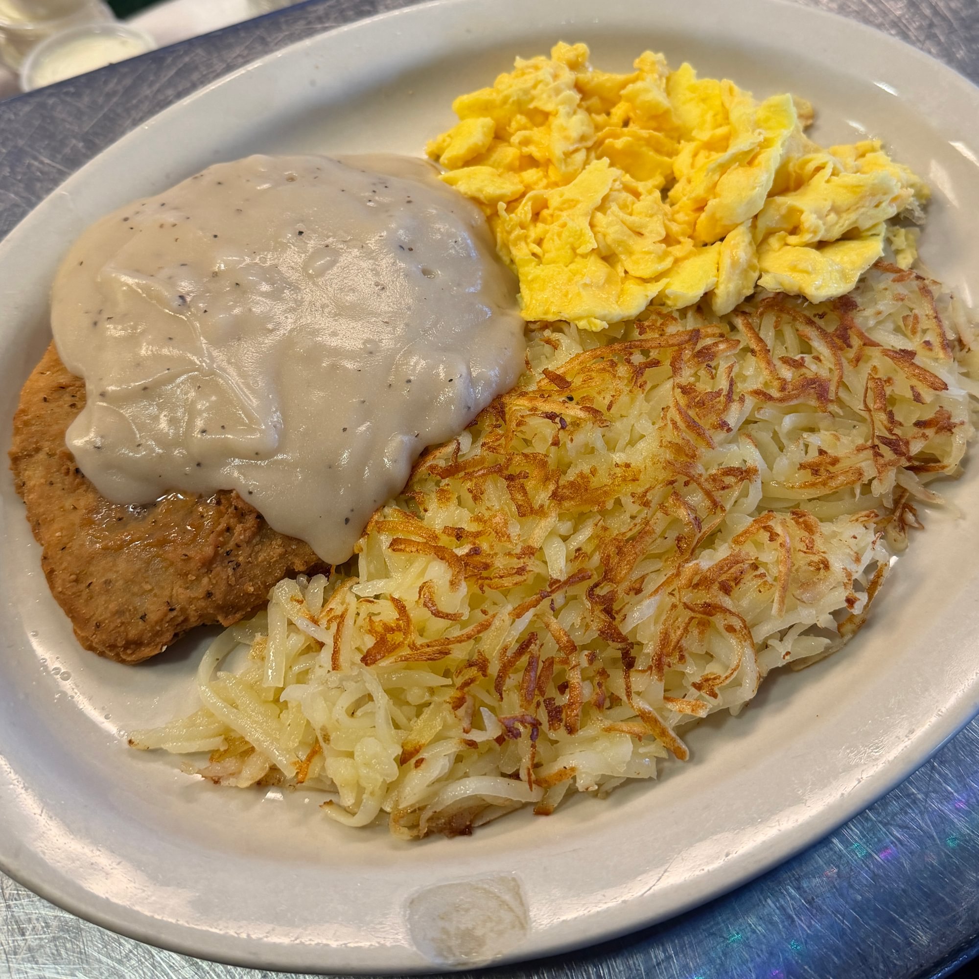 Country Fried Steak & Eggs