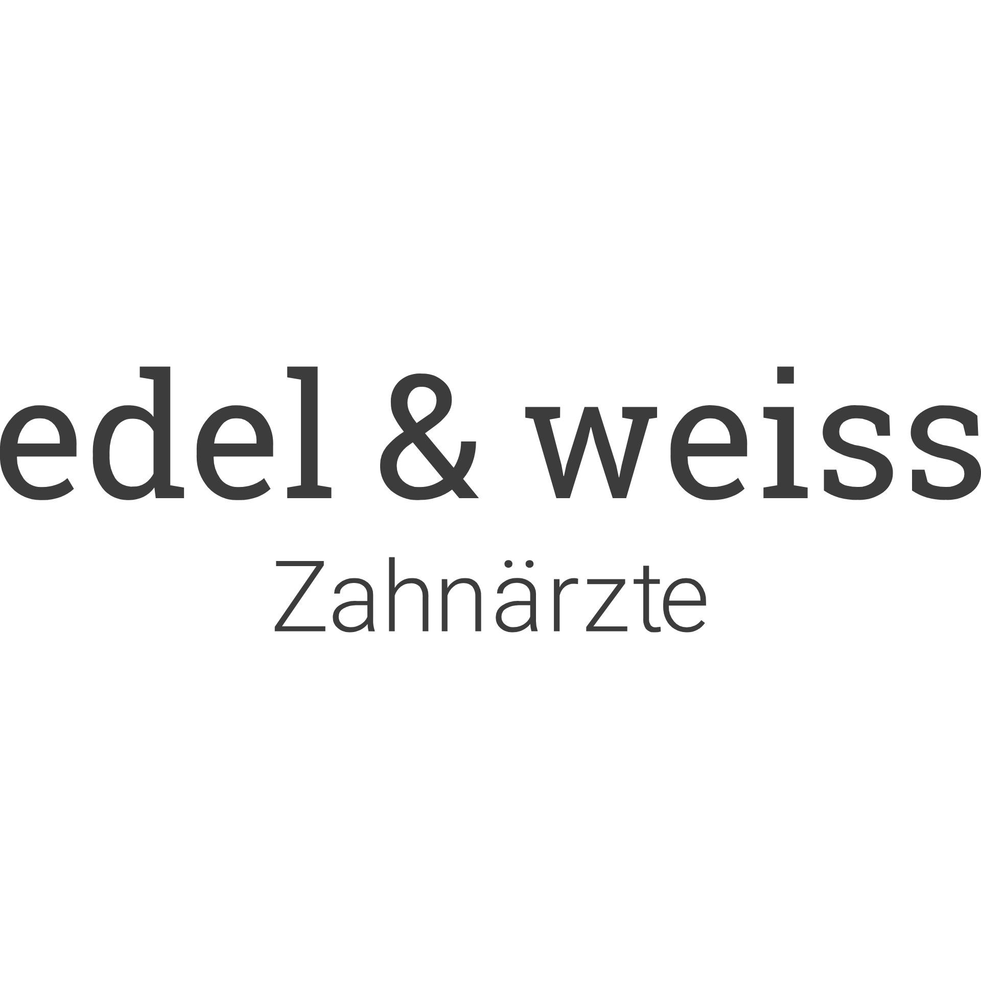 Logo von edel & weiss Kieferorthopädie - Dr. Johanna Herzog M.Sc