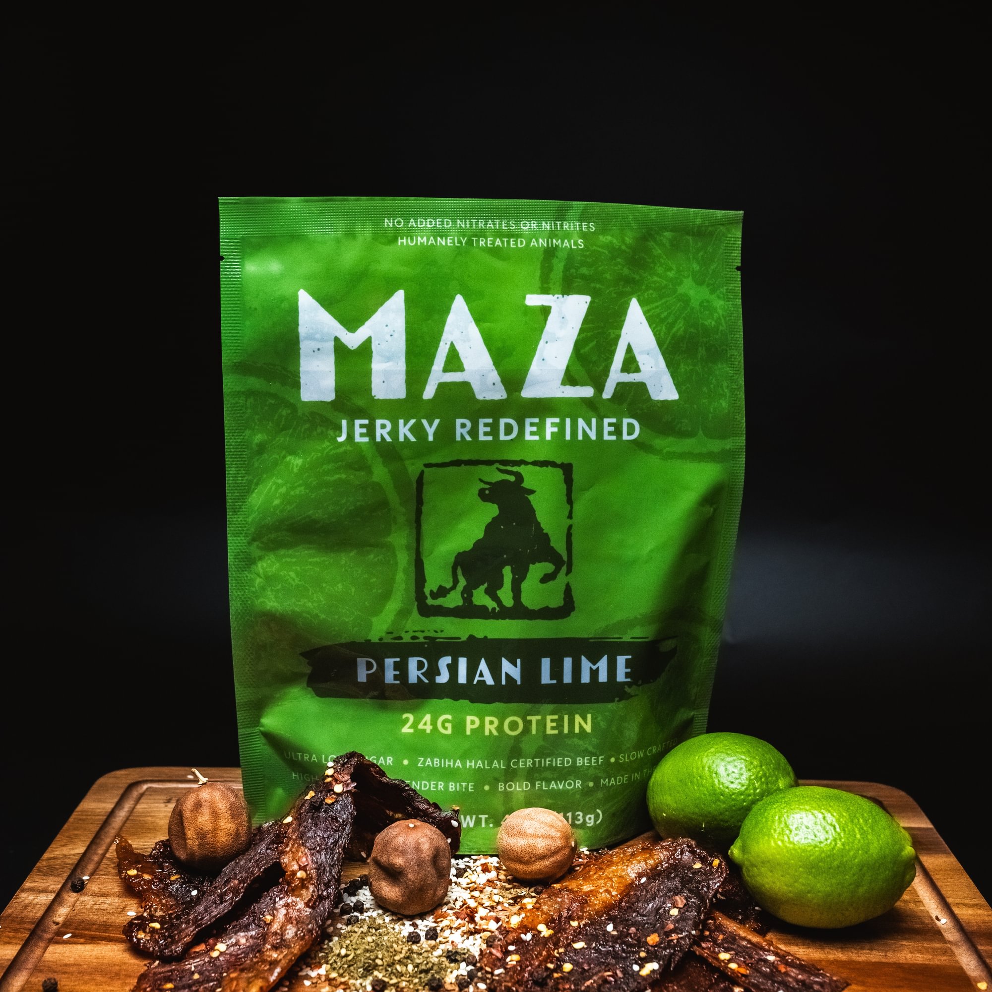 MAZA JERKY - PERSIAN LIME