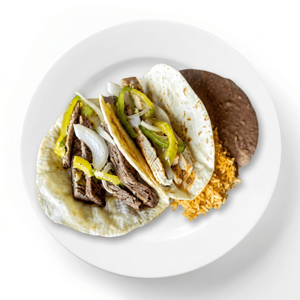 Two Soft Fajita Tacos