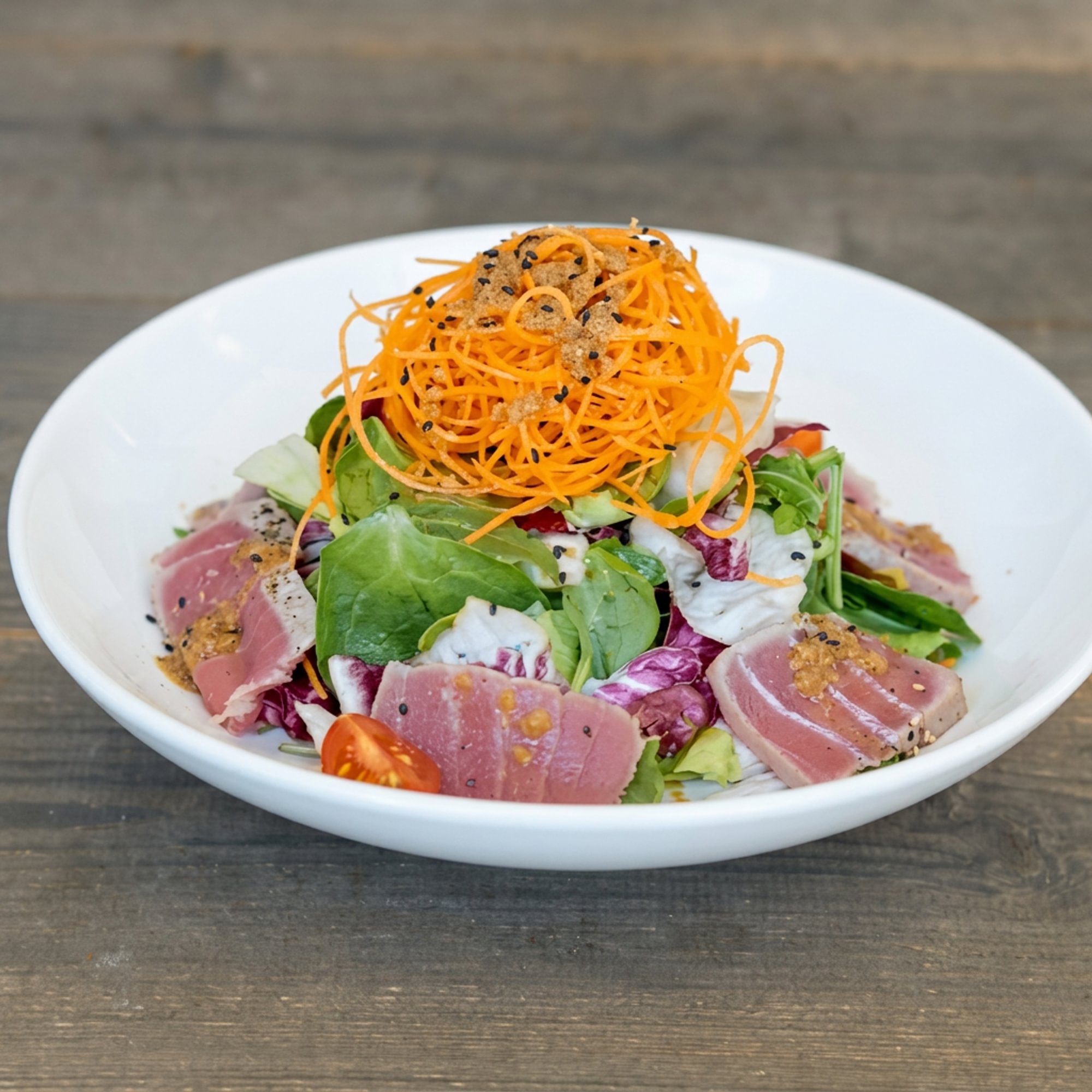 Tuna Sashimi Salad