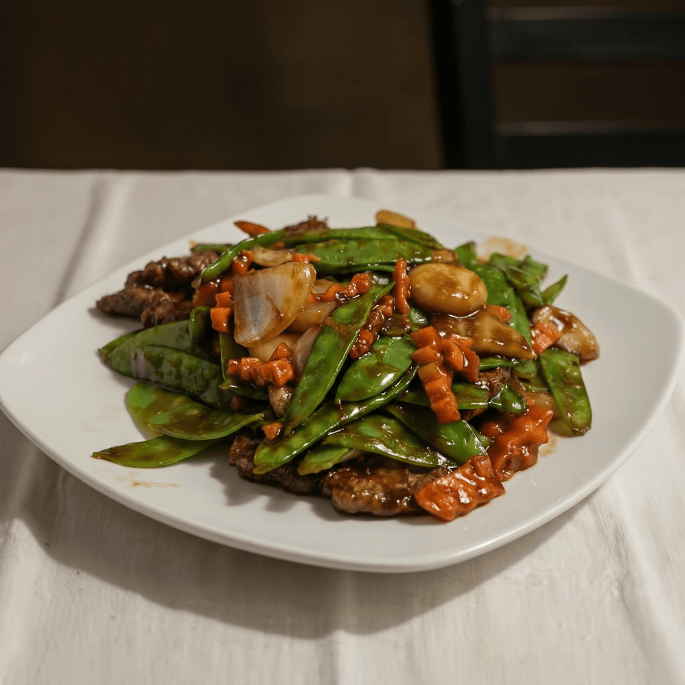 Beef with Snow Peas