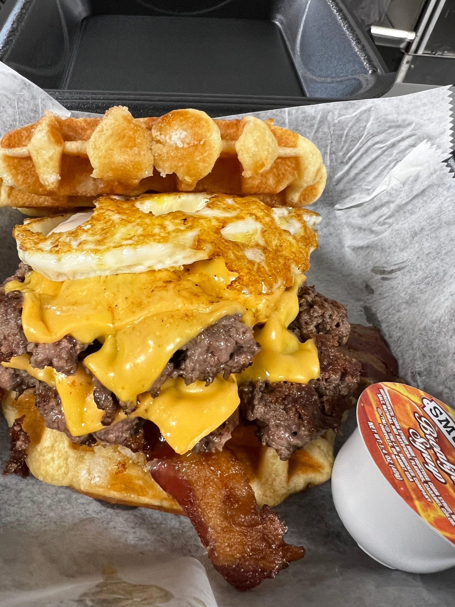 BIG BACK BRUNCH BURGER