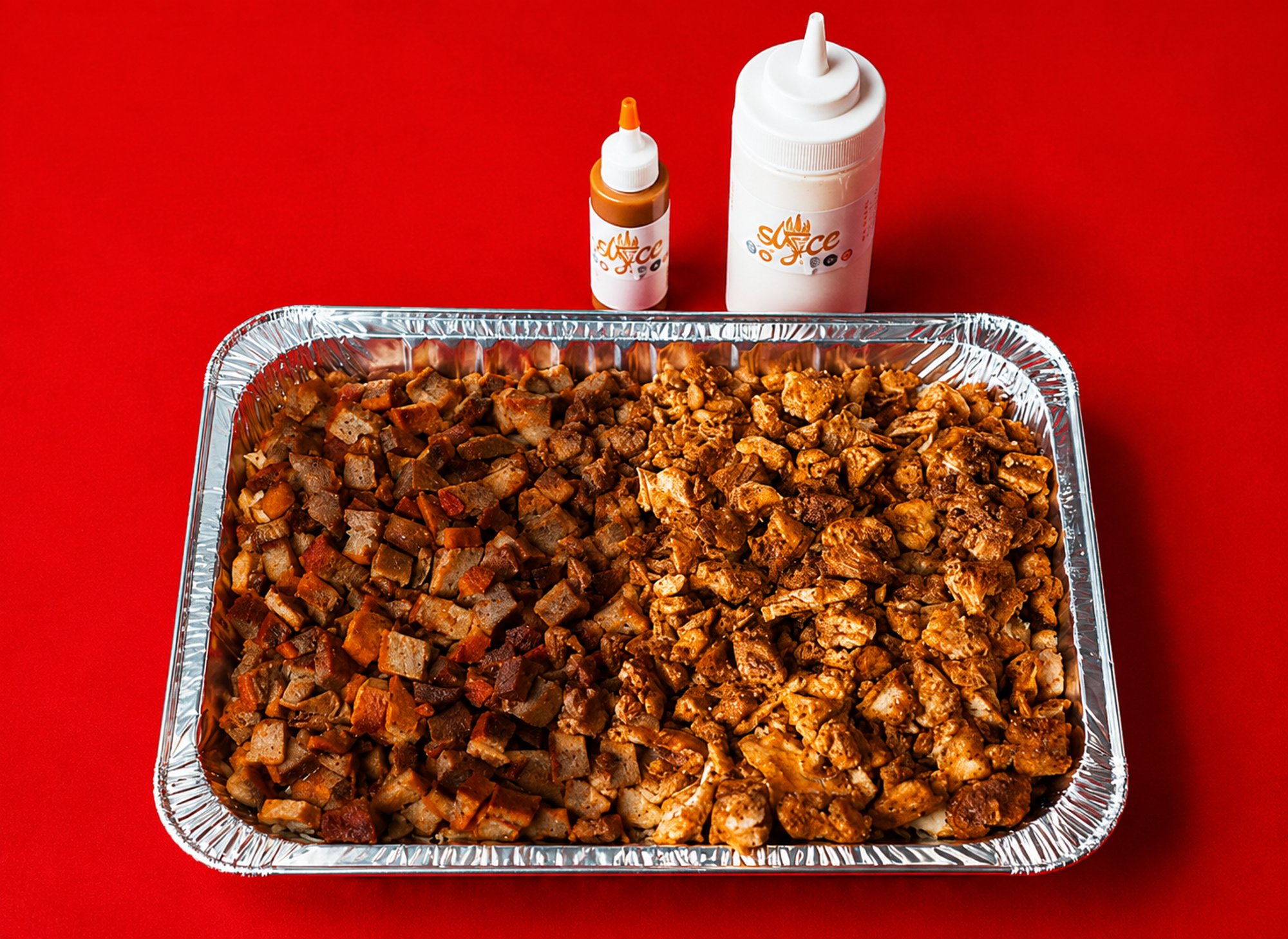 Half Tray Over Rice (Feeds 4-5)