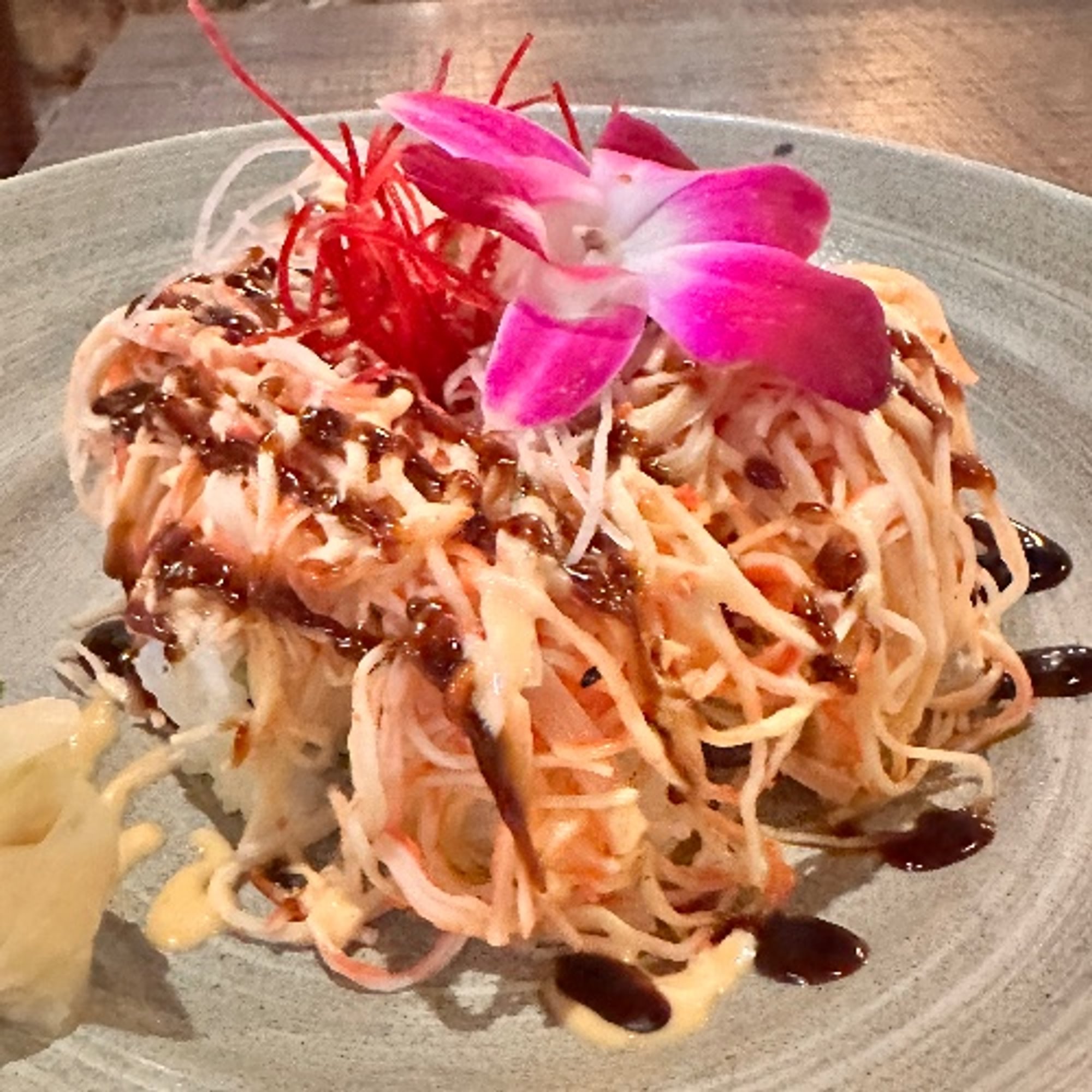 Salmon Volcano Roll
