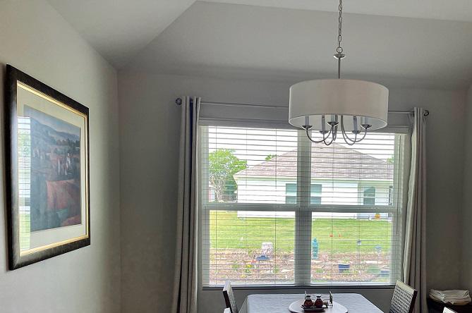 How perfect does this window in Collinsville look! This window just got upgraded with our gorgeous Faux Wood Blinds that give this room a clean and fresh appearance with its sleek design.  BudgetBlindsOwasso  CollinsvilleOK  FauxWoodBlinds  MoistureResistantBlinds  FreeConsultation  WindowWednesday