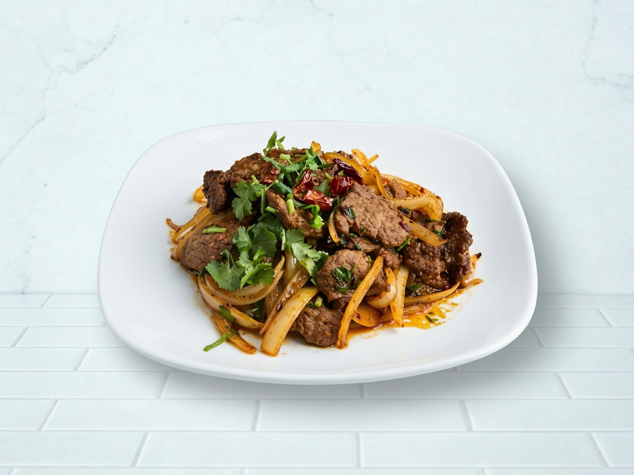Fiery Lamb Stir Fry
