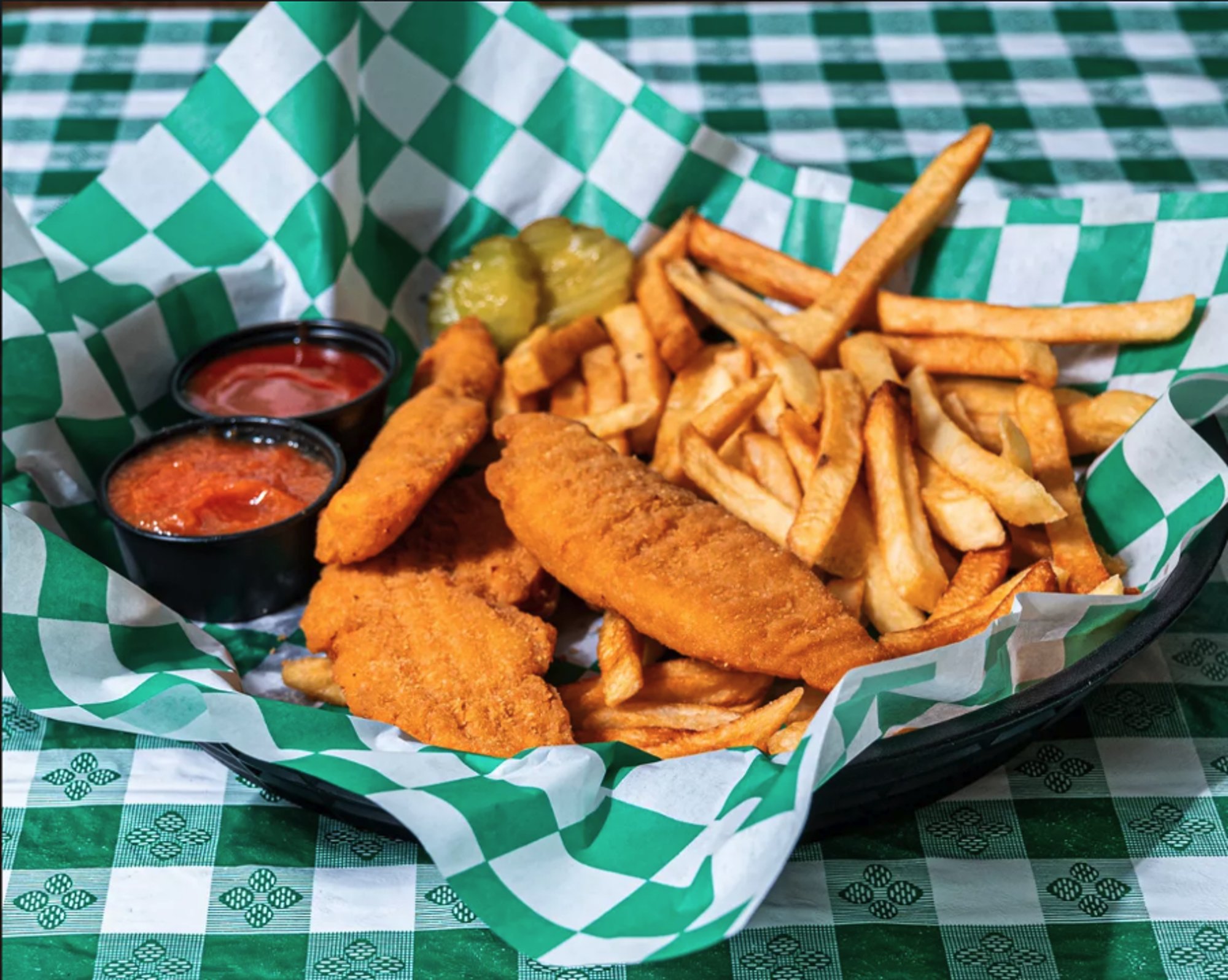 3 Pieces Crispy Chicken Finger Platter