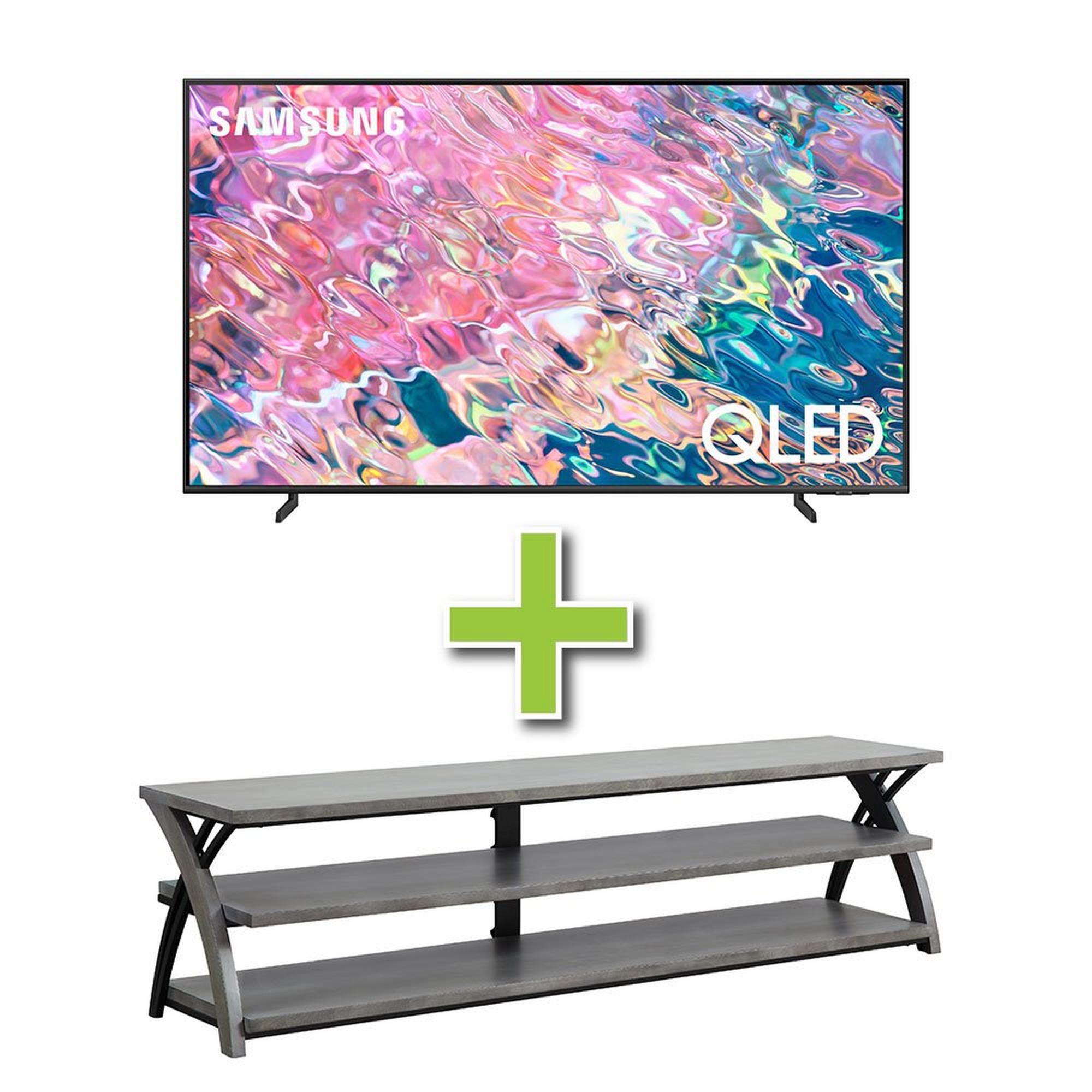 75" QLED Samsung TV & 75" TV Stand