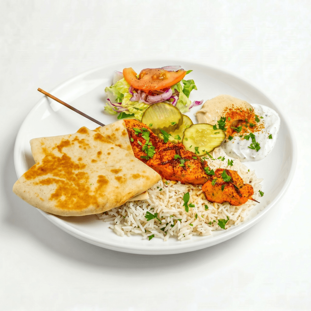 Chicken Kabob Plate