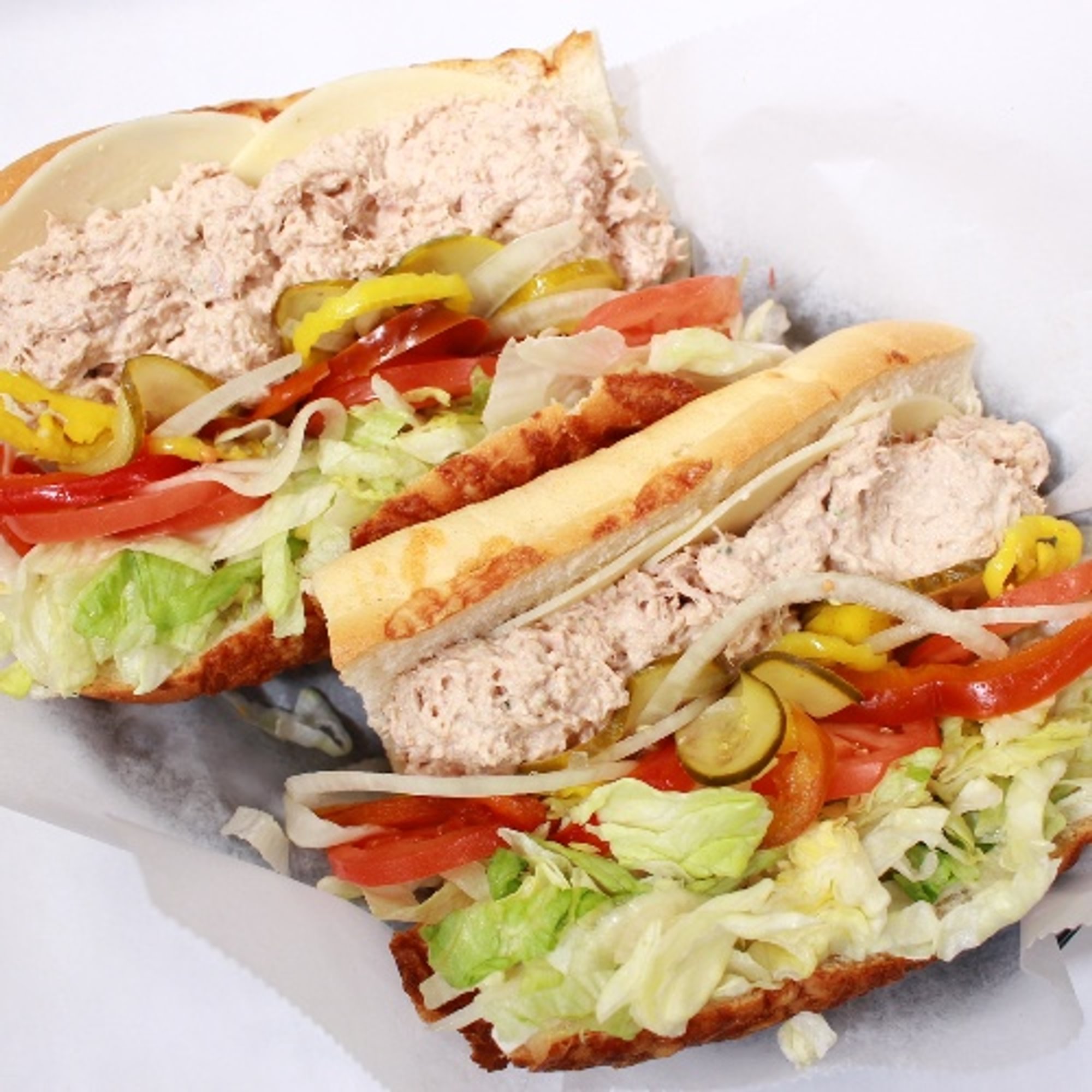 #11 Whole Tuna Sub.