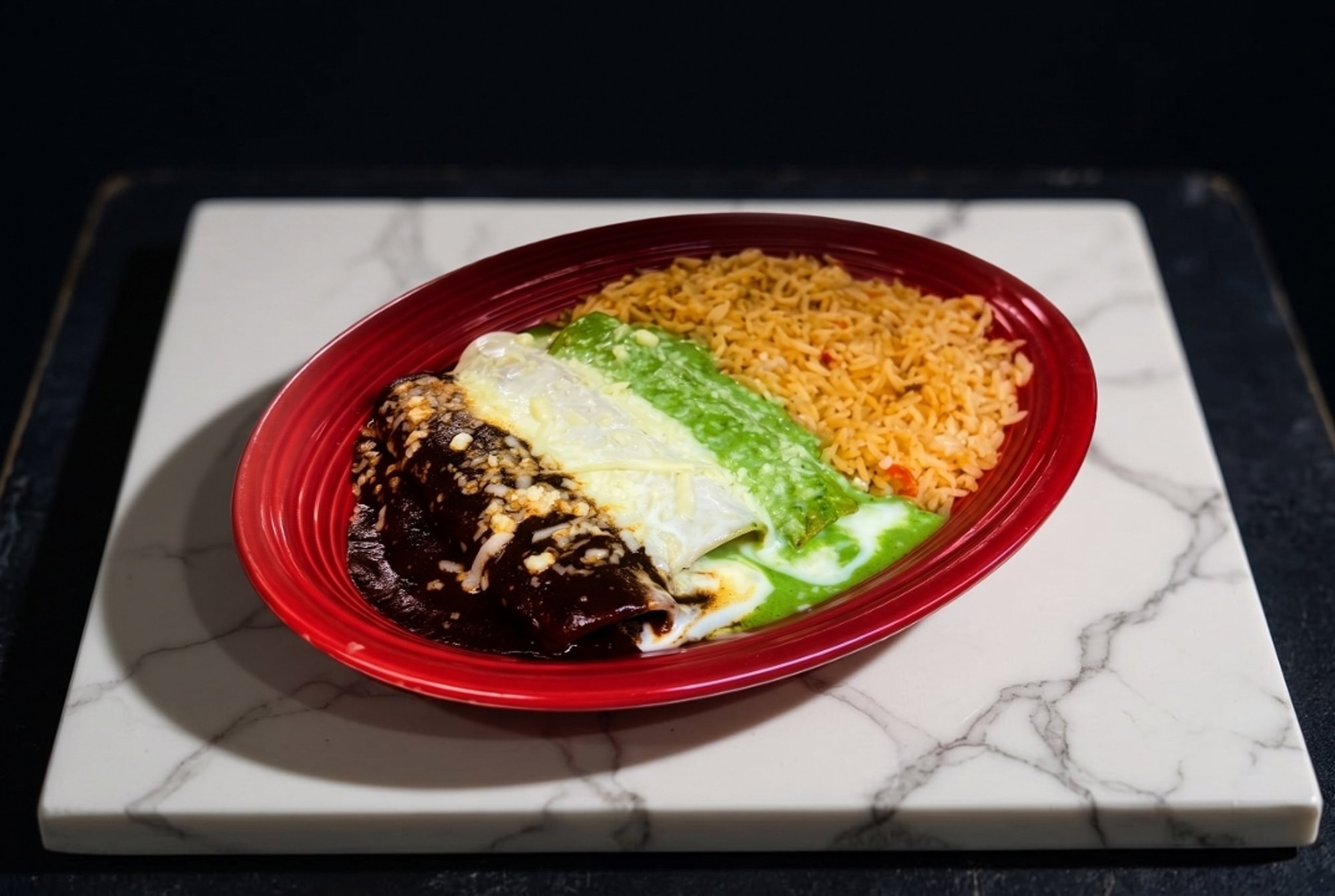 Enchiladas Bandera