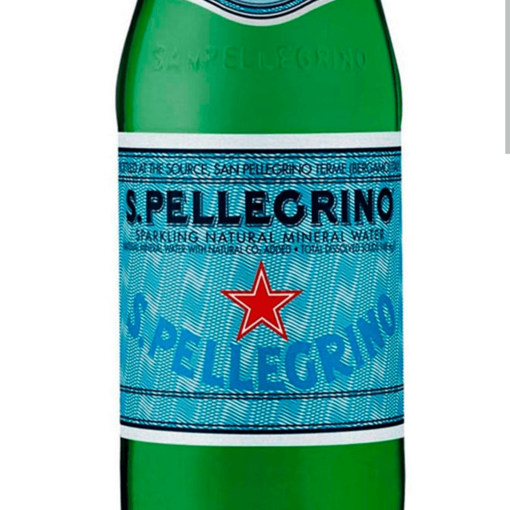 Pellegrino water