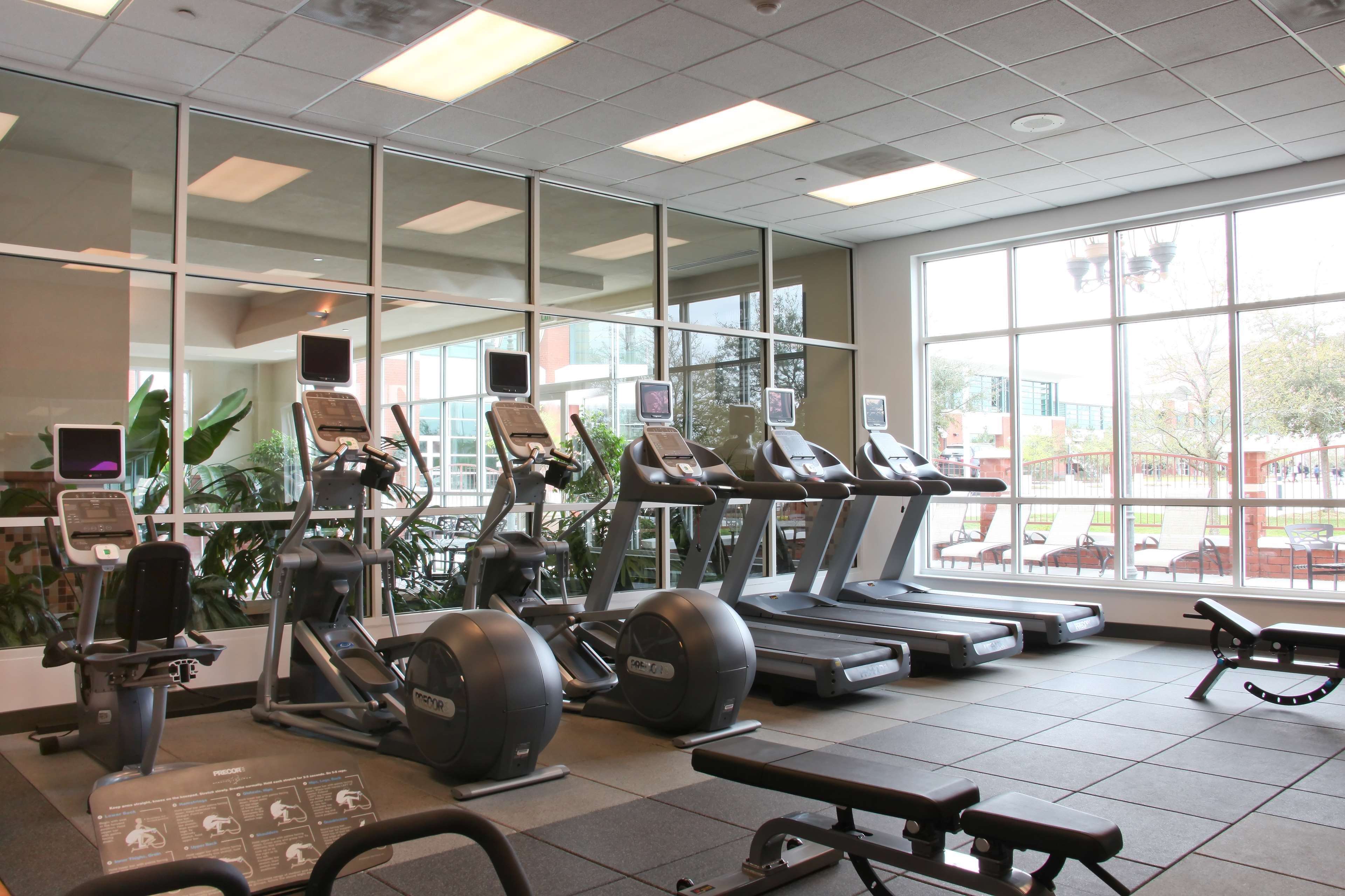 Health club  fitness center  gym