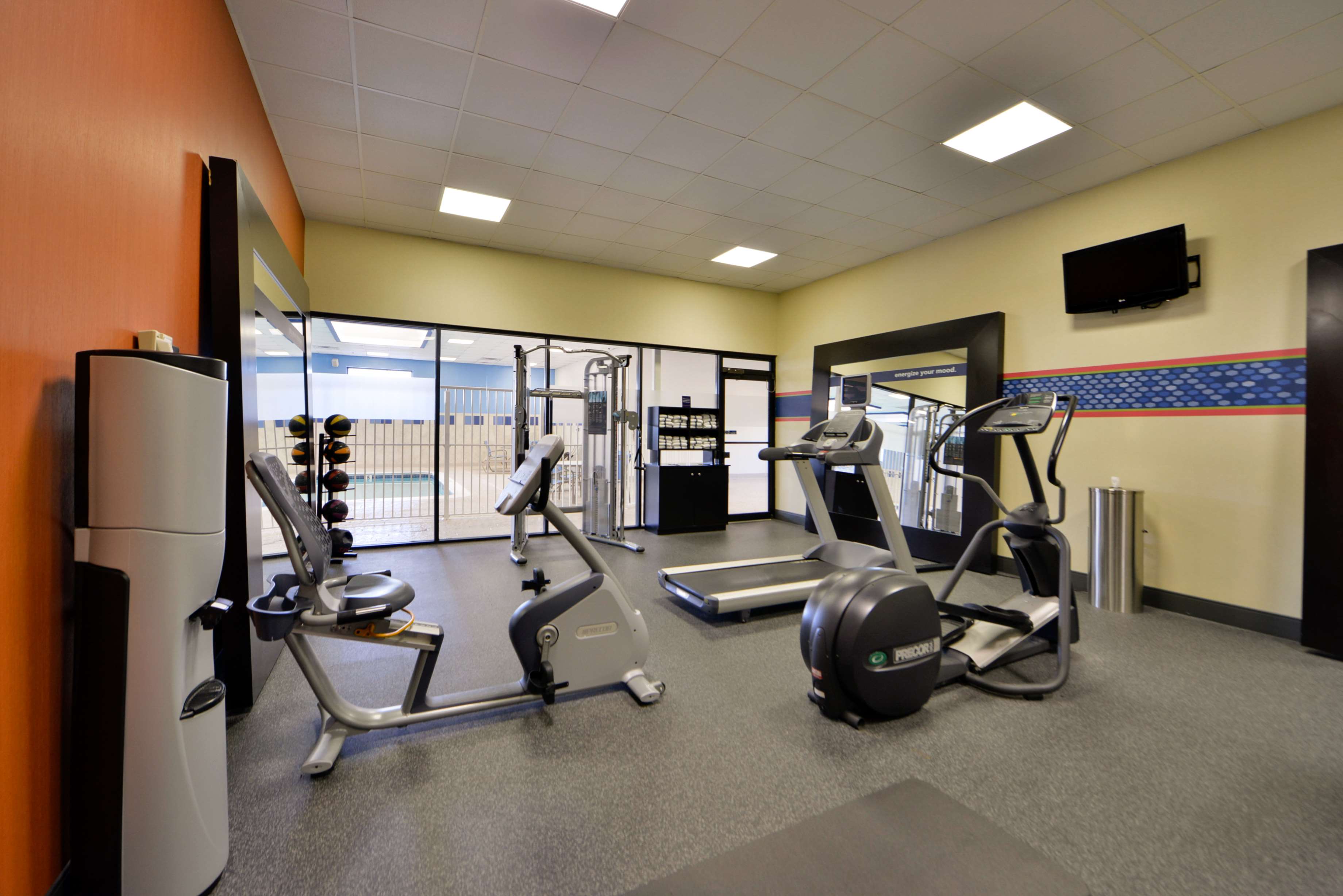 Health club  fitness center  gym