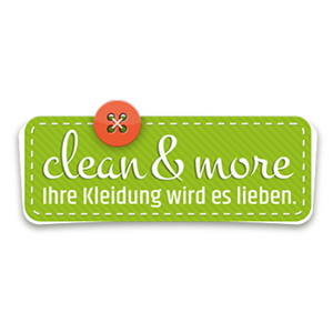 Logo von clean & more Textilreinigung